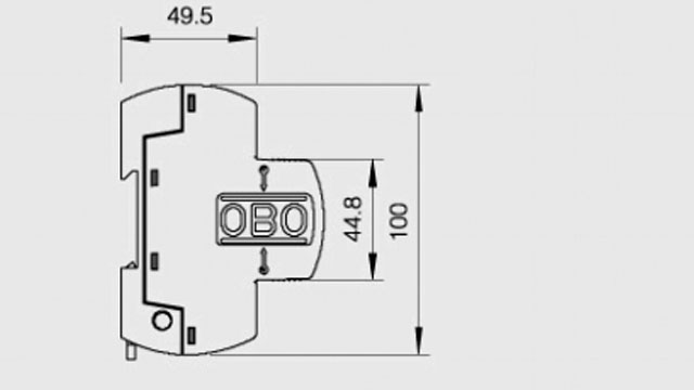 德国OBO MC 125-B NPE电源防雷器【光束防雷】